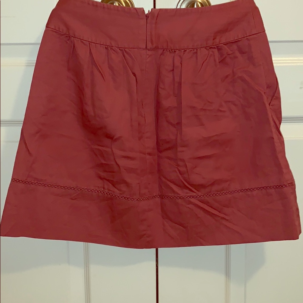 Pink high waist skirt